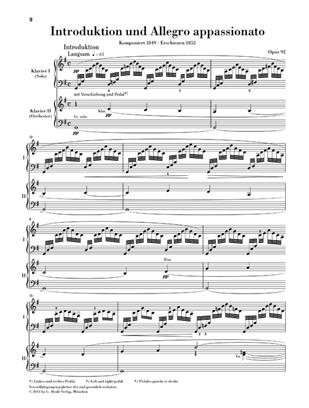 Introduktion und Allegro appassionato Opus 92 - Piano Reduction