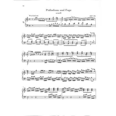 Fantasias, Preludes & Fugues For Piano - Edition without fingering