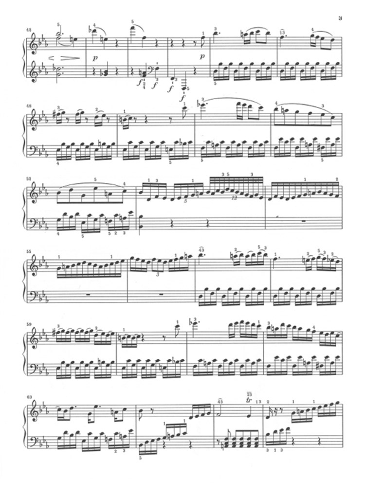 Piano Sonata In E Flat Op.31 No.3 - noty pro klavír