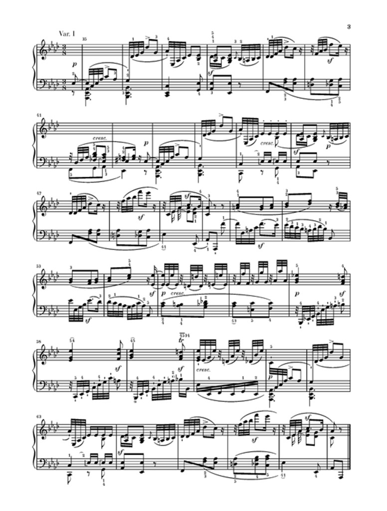 Piano Sonata No.12 In A Flat Op.26 - noty pro klavír