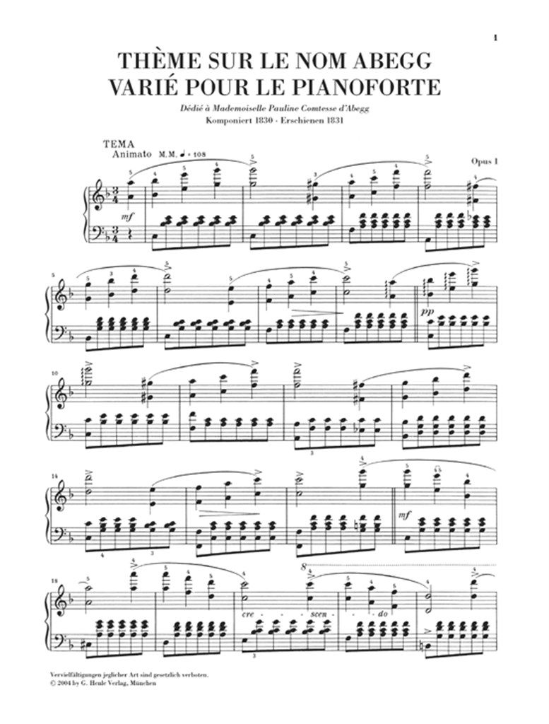 Complete Piano Works Volume 1 - Henle Urtext - noty pro klavír