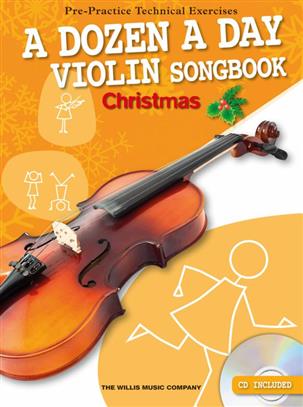 A Dozen A Day Violin Songbook - vánoční koledy a melodie pro housle