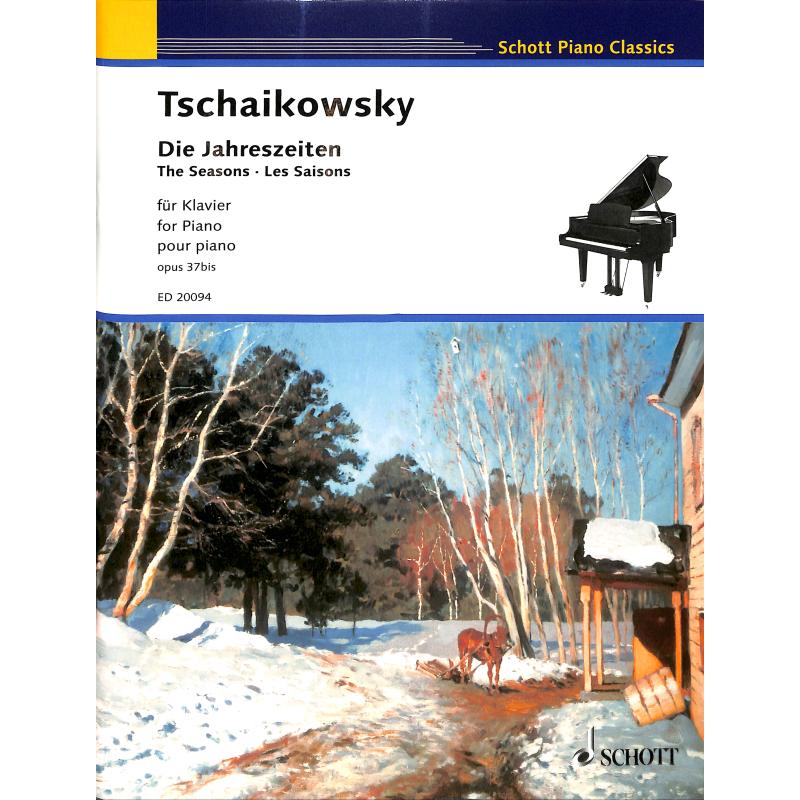The Seasons op. 37bis - Fingersatz und spielpraktische Einrichtung von Lev Vinocour - pro klavír