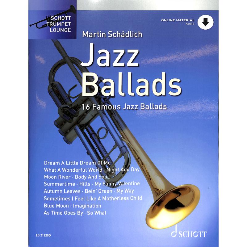 Jazz Ballads - 16 slavných jazzových balad pro trumpetu a klavír