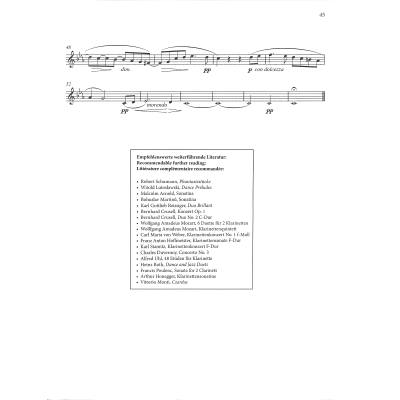 Clarinet Method op. 63 Band 2: No. 34-52 škola hry na klarinet