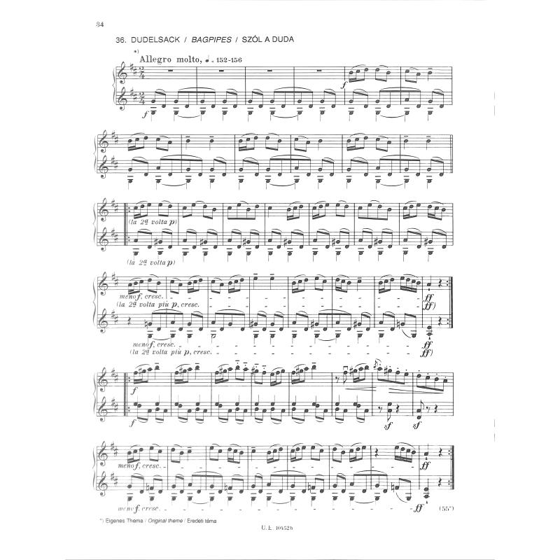 44 Duets For Two Violins - Book 2 - 44 duet pro dvoje housle