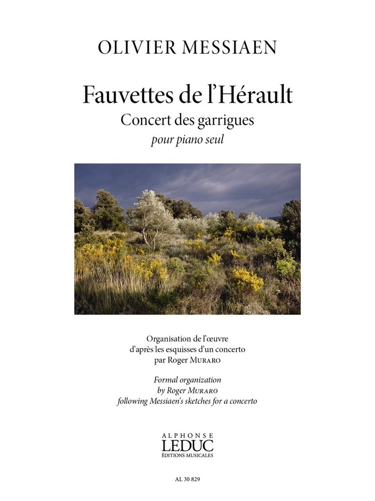 LES FAUVETTES DE L'HÉRAULT - CONCERT DES GARRIGUES noty pro klavír