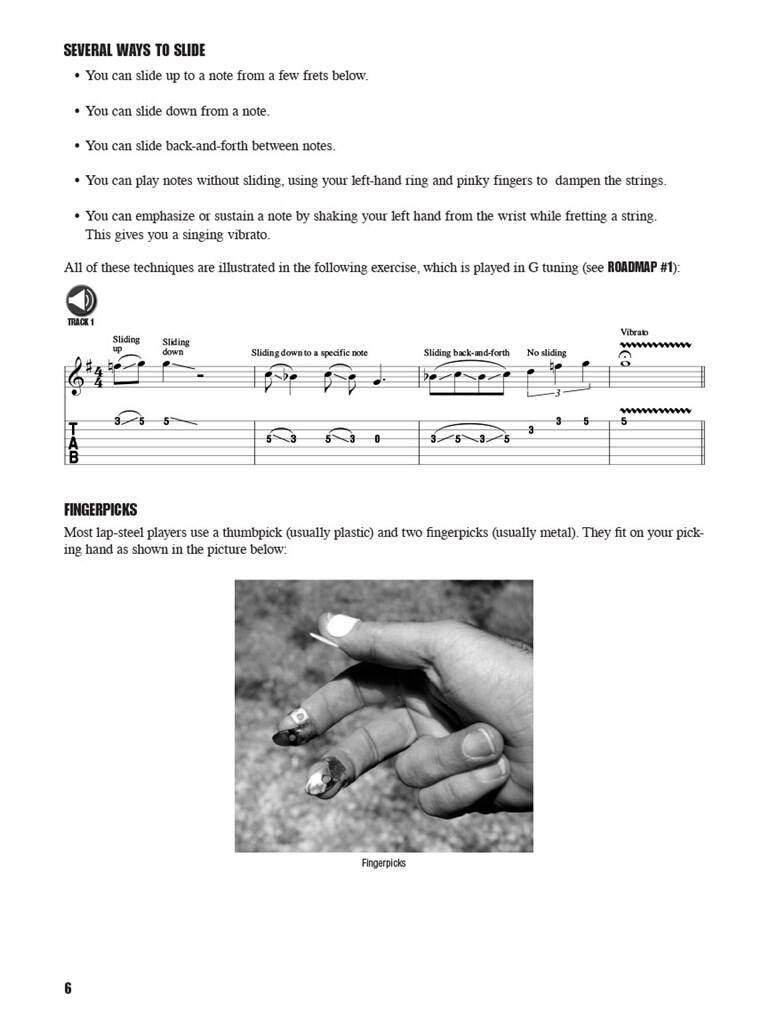 Fretboard Roadmaps -  základní technické vzorky pro kytaru