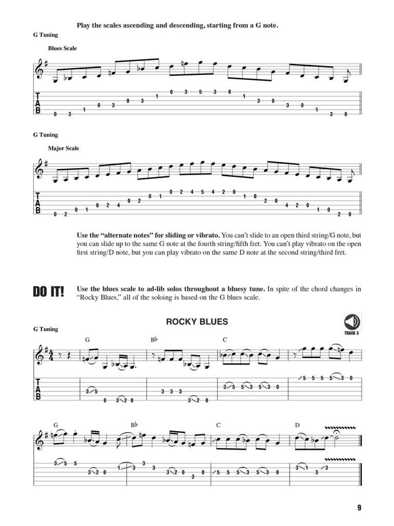 Fretboard Roadmaps -  základní technické vzorky pro kytaru