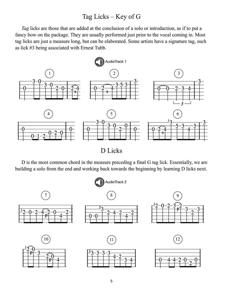 500 Smokin' Country Guitar Licks