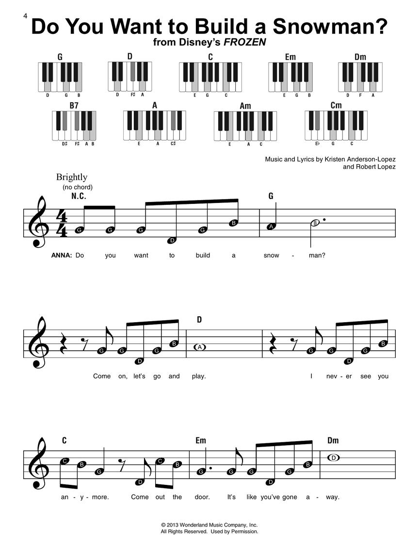 Frozen Ledové království 1 a 2 Collection - Super Easy Songbook