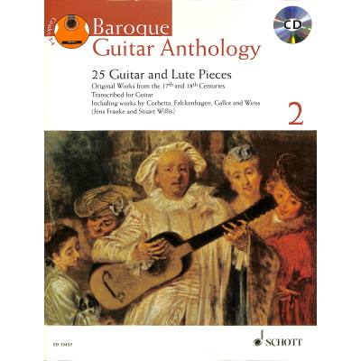 Baroque Guitar Anthology 2 Vol. 2 - 25 Guitar and Lute Pieces