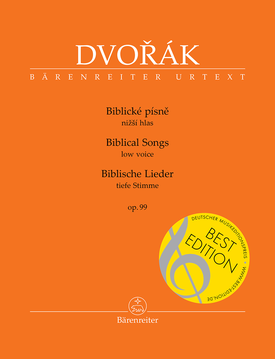 Biblische Lieder Op. 99 - Biblické písně op. 99 (alt/baryton)