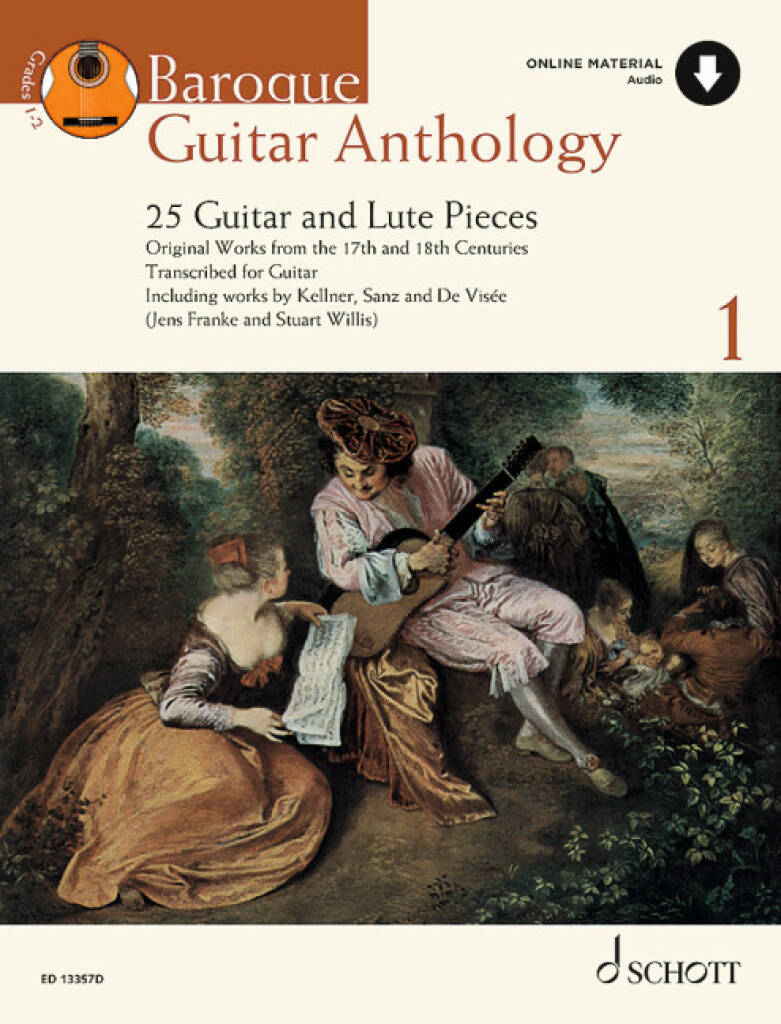 Baroque Guitar Anthology Band 1 - 25 Guitar and Lute Pieces