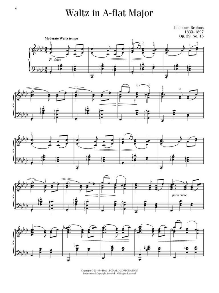 Intermediate Romantic Era Favorites - The Classical Piano Sheet Music Series - pro klavír