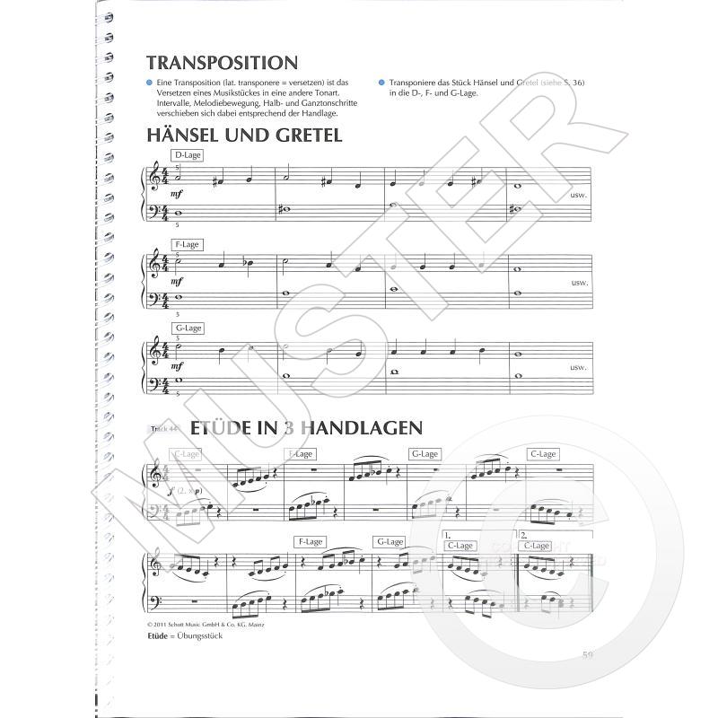 Klavierspielen 1 - Moderní klavírní škola pro mládež i dospělé