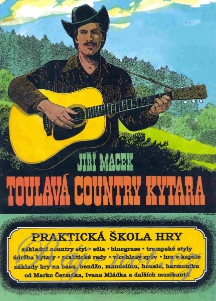 Toulavá country kytara - učebnice pro kytaru od Jiří Macek