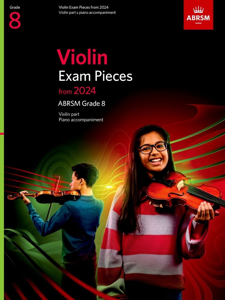 Violin Exam Pieces from 2024, ABRSM Grade 8 - skladby pro housle a klavír