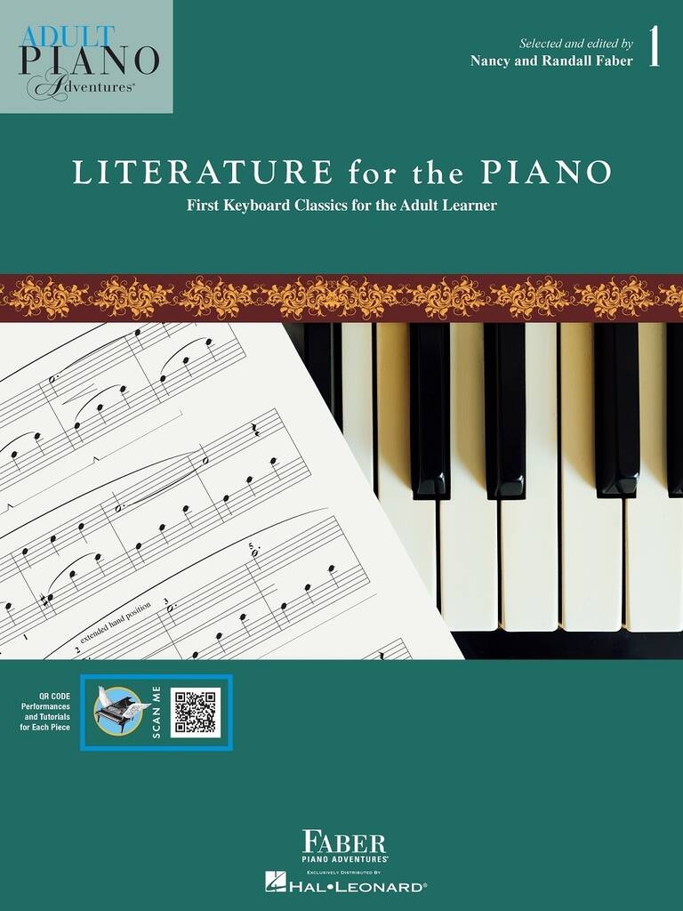 Adult Piano Adventures Literature for Piano Book 1 - klasika pro dospělého Faber Piano Adventures?