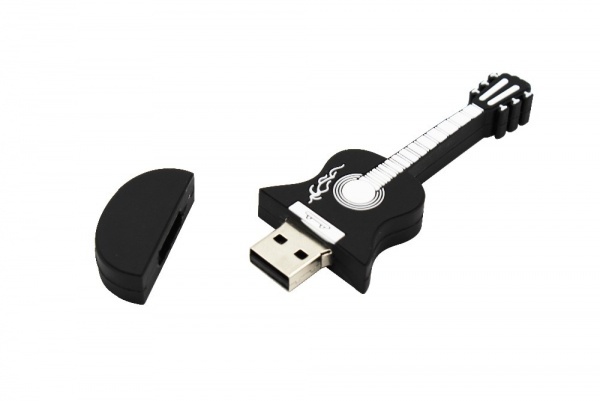 USB flash disk ve tvaru kytary 4GB