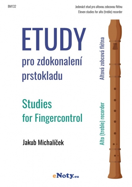 Etudy pro zdokonalení prstokladu / altová zobcová flétna