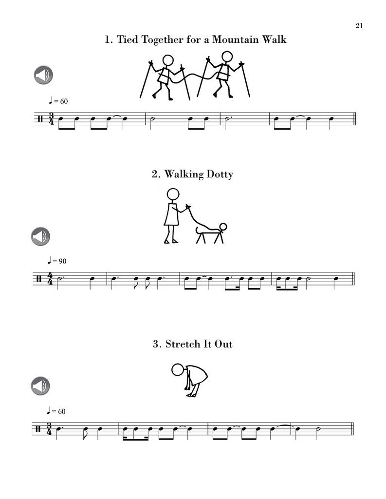 A Dozen a Day Counting Rhythm - Předcvičná rytmická cvičení pro všechny nástroje