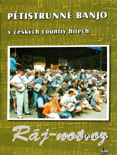 Pětistrunné banjo v českých country hitech + DVD - Petr Brandejs