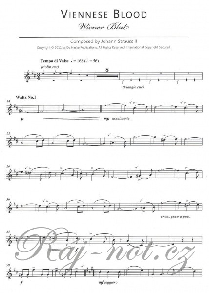 Play Vienna! pro trubku - 10 Strauss favourites arranged for solo trumpet with backing track CD