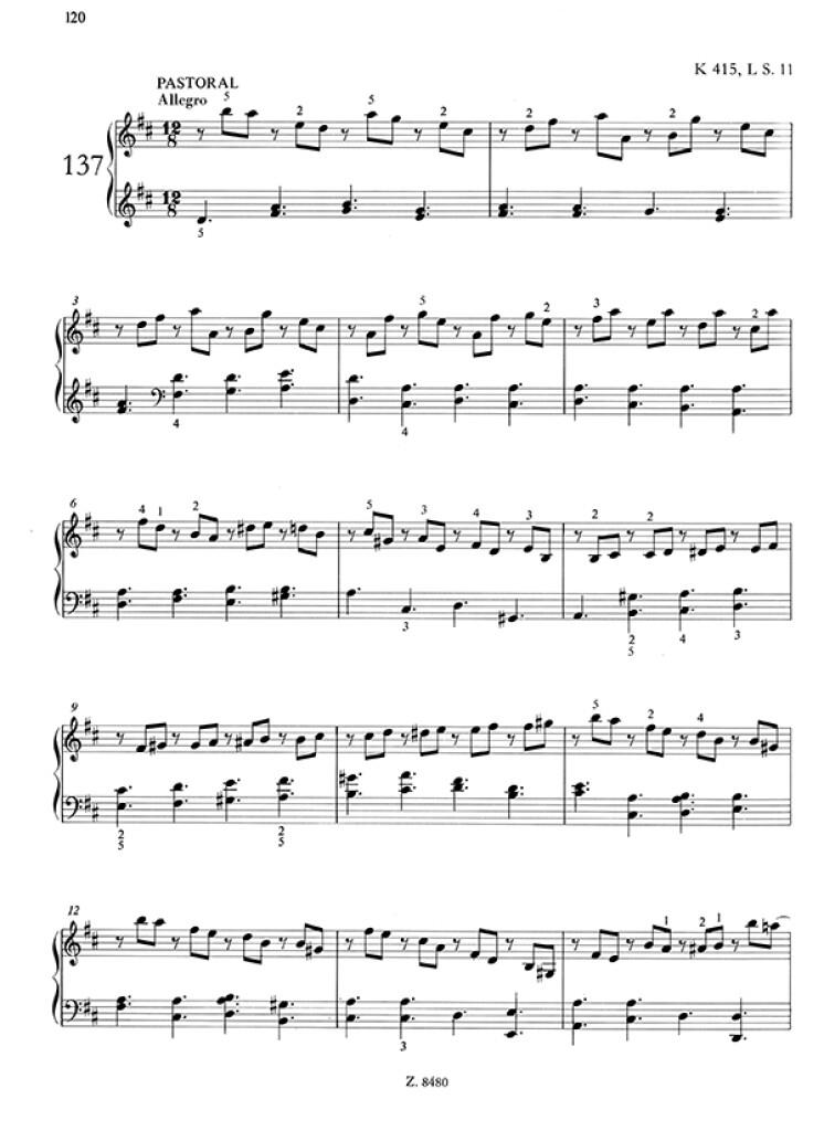 200 Sonate For Piano - Vol.3 Nos.101-150 - Parte terza (No. 101-150) - pro klavír