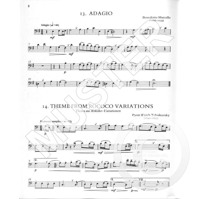 First Book of Trombone Solos - trombon a klavír