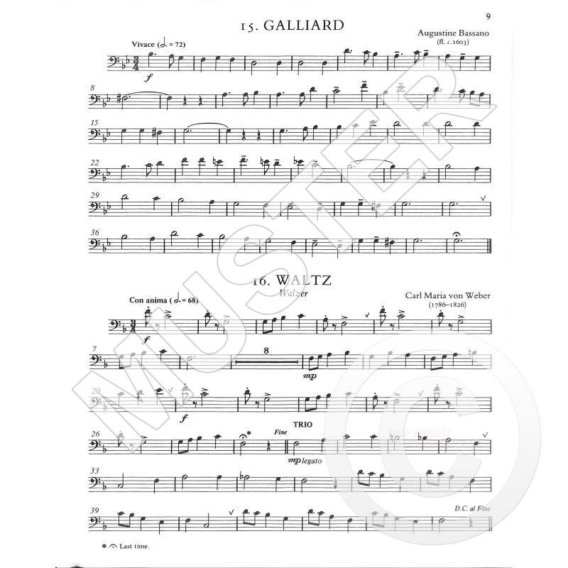 First Book of Trombone Solos - trombon a klavír