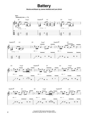 Metallica: 1983-1988 - Guitar Play-Along Volume 195