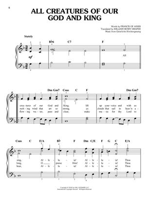 First 50 Hymns You Should Play on Piano - Easy Piano Songbook