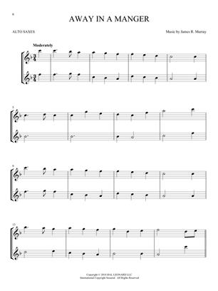 Christmas Carols for Two Alto Saxes - Easy Instrumental Duets