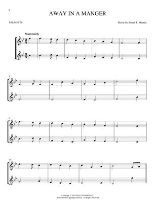 Christmas Carols for Two Trumpets - Easy Instrumental Duets