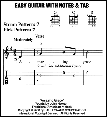 Legends Of Rock: Easy Guitar With Notes And TAB