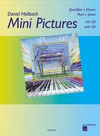 Mini Pictures Vol. 1 s CD pro příčnou flétnu a klavír