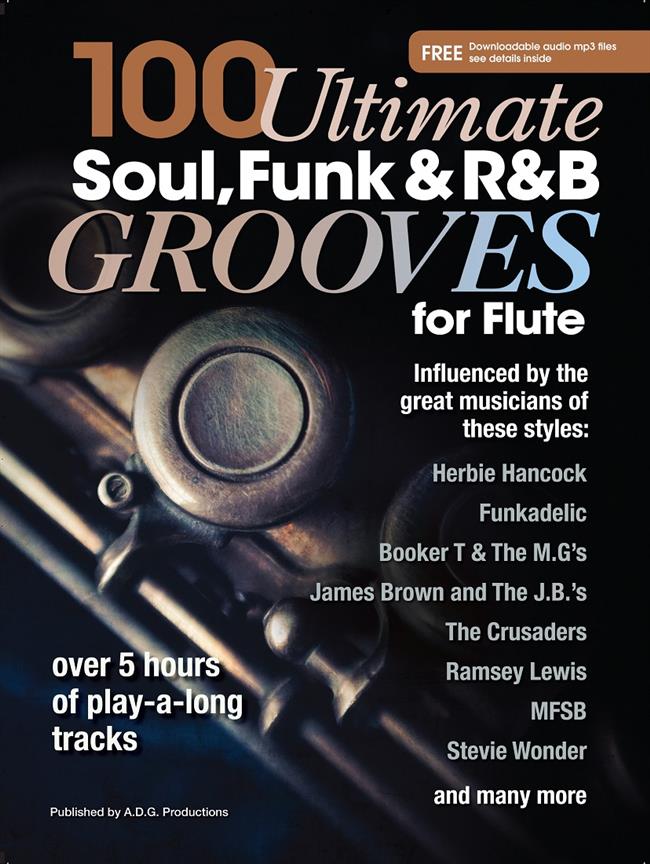 100 Ultimate Soul Funk And RandB Grooves Flute - noty pro příčnou flétnu