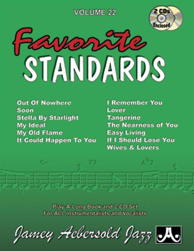 Favorite Standards - Jazz Play-Along Vol.22