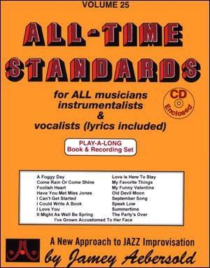 All-Time Standards - Jazz Play-Along Vol.25