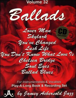 Ballads - Jazz Play-Along Vol.32