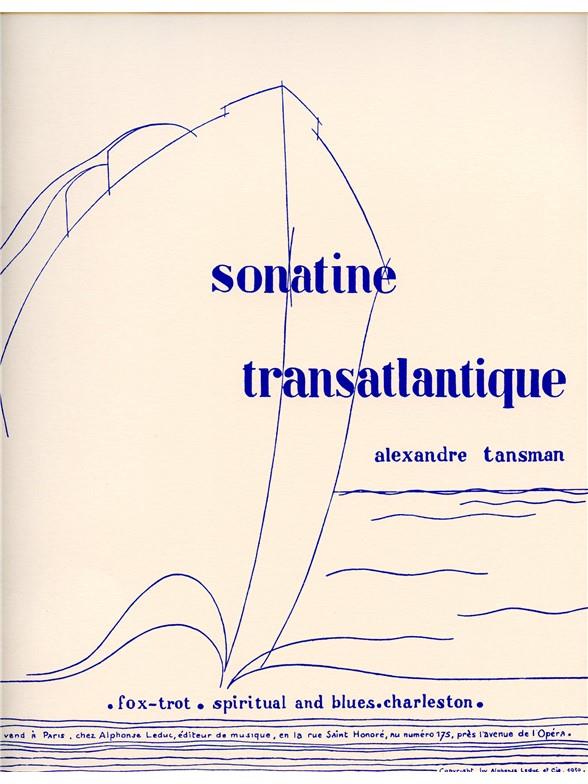 Sonatine Transatlantique - noty pro klavír