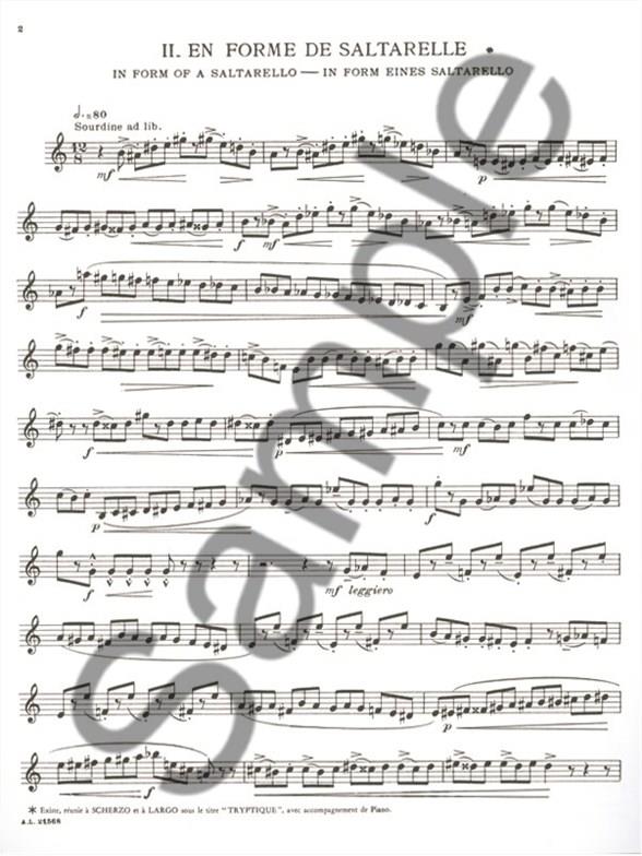 Six Etudes For Trumpet - pro trumpetu