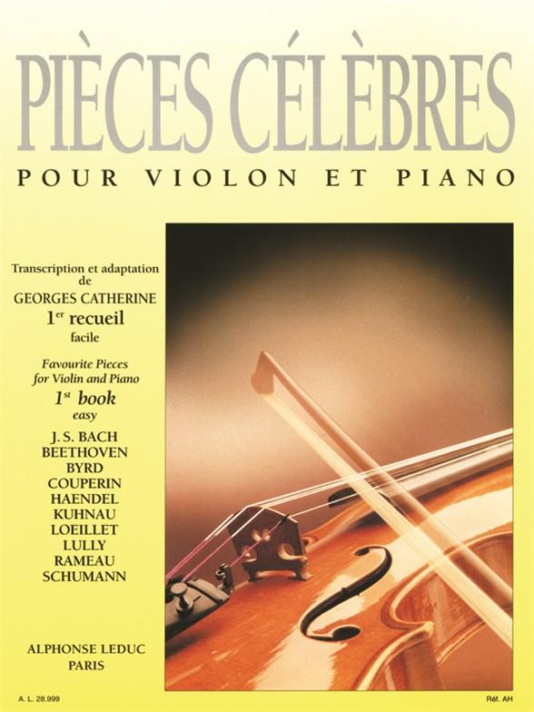 Famous Pieces for Violin and Piano noty pro housle a klavír