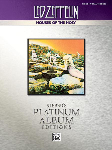 Led Zeppelin: Houses of the Holy Platinum Edition - noty pro zpěv, klavír a akordové značky