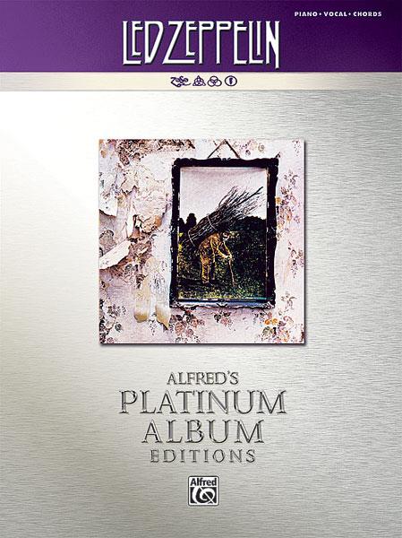 Led Zeppelin: IV Platinum Edition - noty pro zpěv, klavír a akordové značky