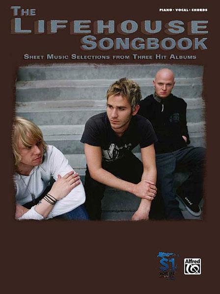 The Lifehouse Songbook - noty pro zpěv, klavír a akordové značky