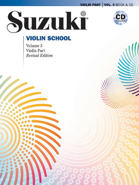 Suzuki Violin School 5 + CD (Revised) - pro housle