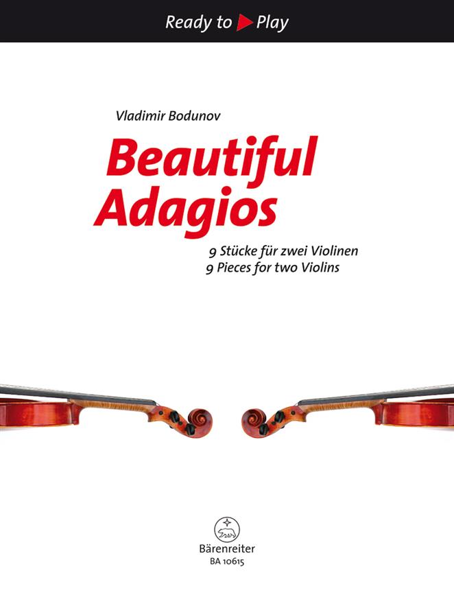 Beautiful Adagios - 9 Pieces for two Violins - houslové duety
