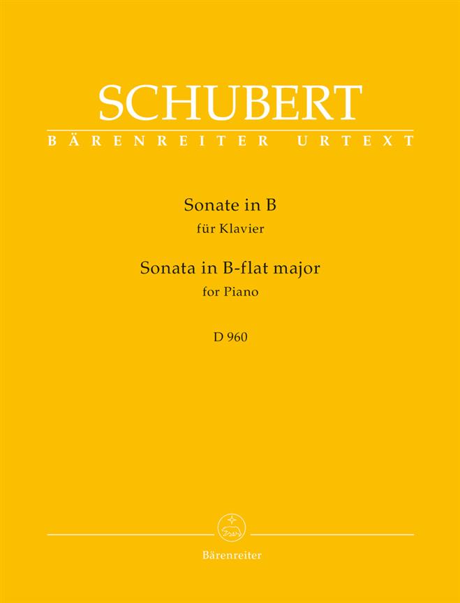 Sonata In B-flat For Piano - pro klavír